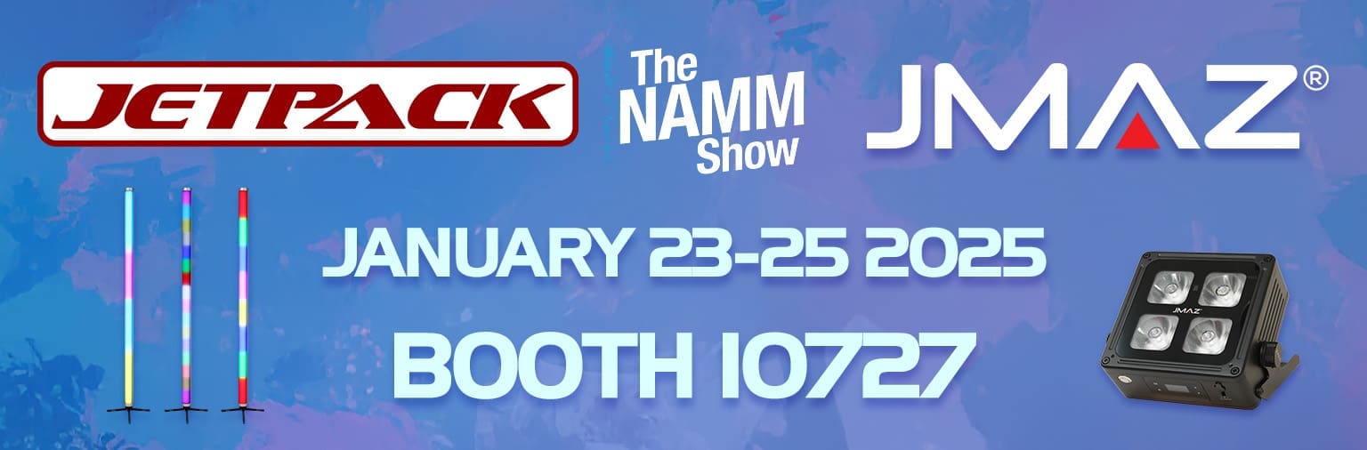 JMAZ Will Be Lighting Up The JetPack Booth At NAMM 2025!